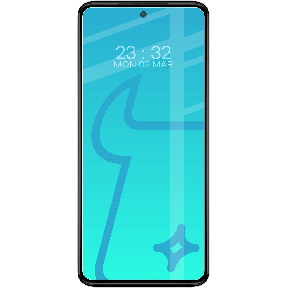 Gehärtetes Glas Bizon Glass Clear 2 für Motorola Moto G84