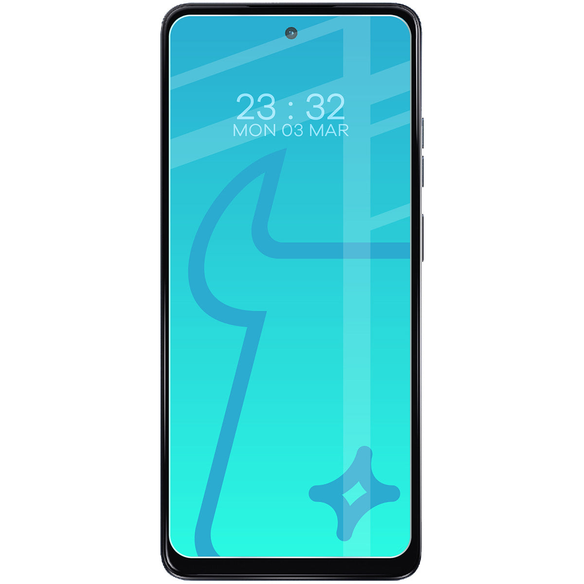 Gehärtetes Glas für Motorola Moto G04/G24/G24 Power/E14, Bizon Glass Clear 2