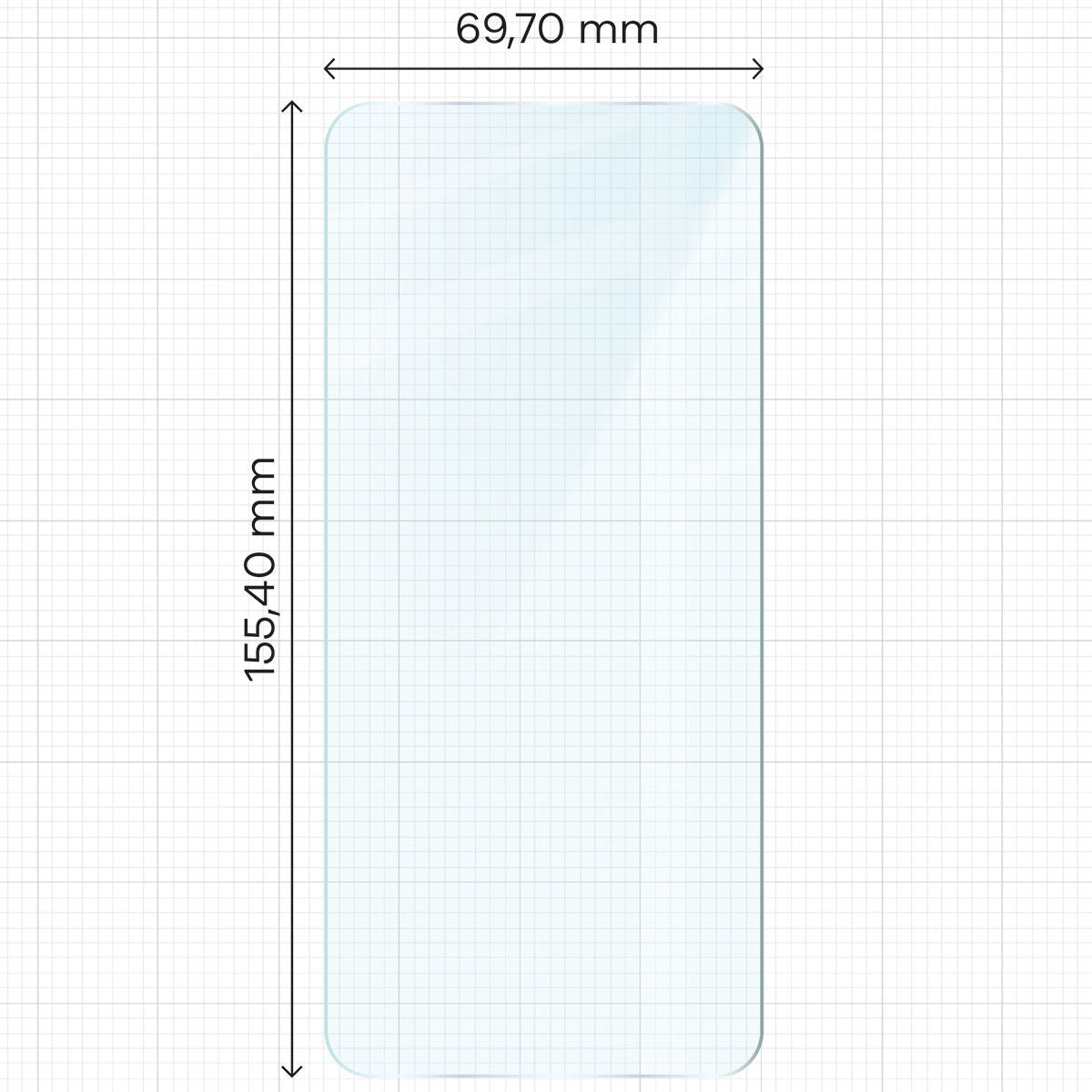 Gehärtetes Glas für OnePlus Nord CE4 Lite 5G, Bizon Glass Clear 2