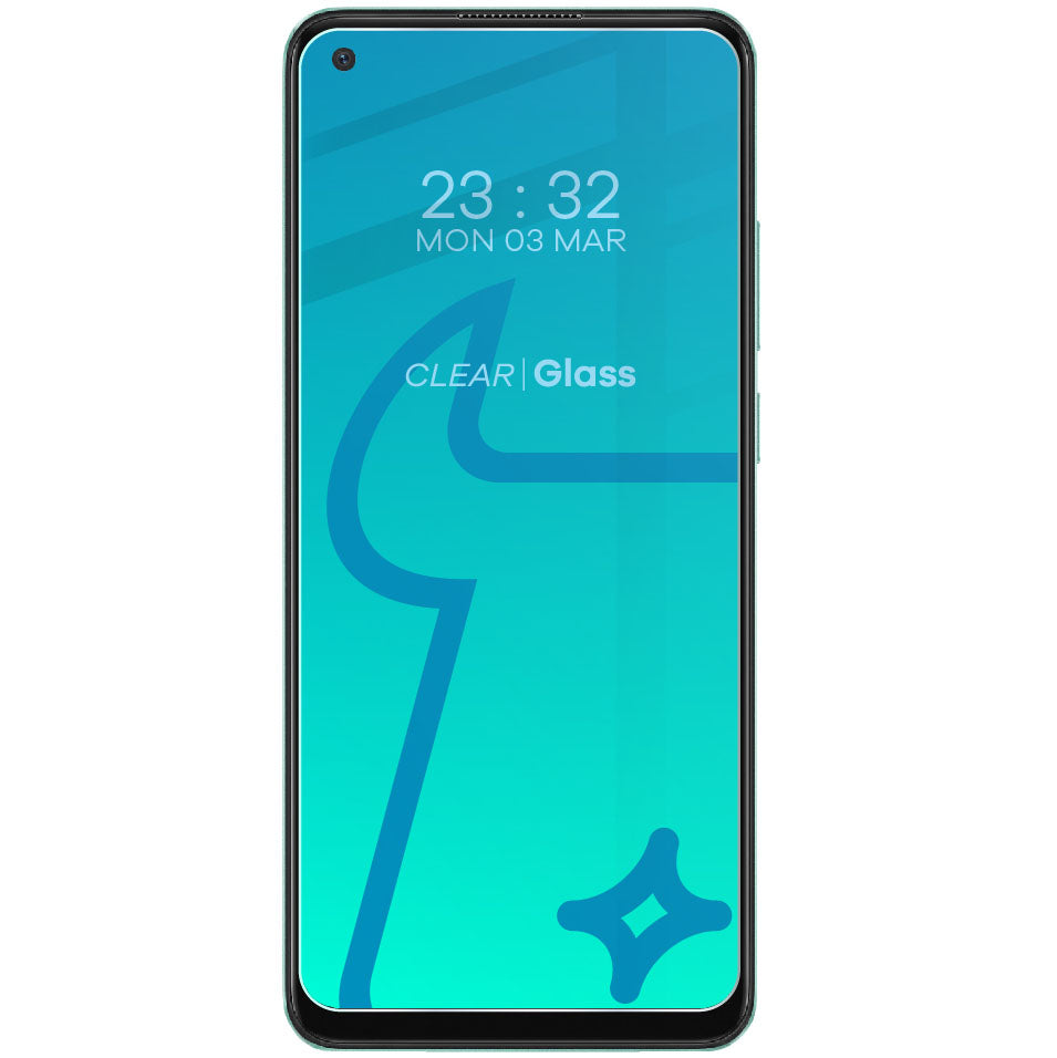 Gehärtetes Glas Bizon Glass Clear 2 für Oppo A78 4G