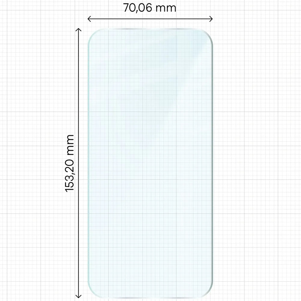 Gehärtetes Glas für OPPO Find X10, Bizon Glass Clear (2/4)