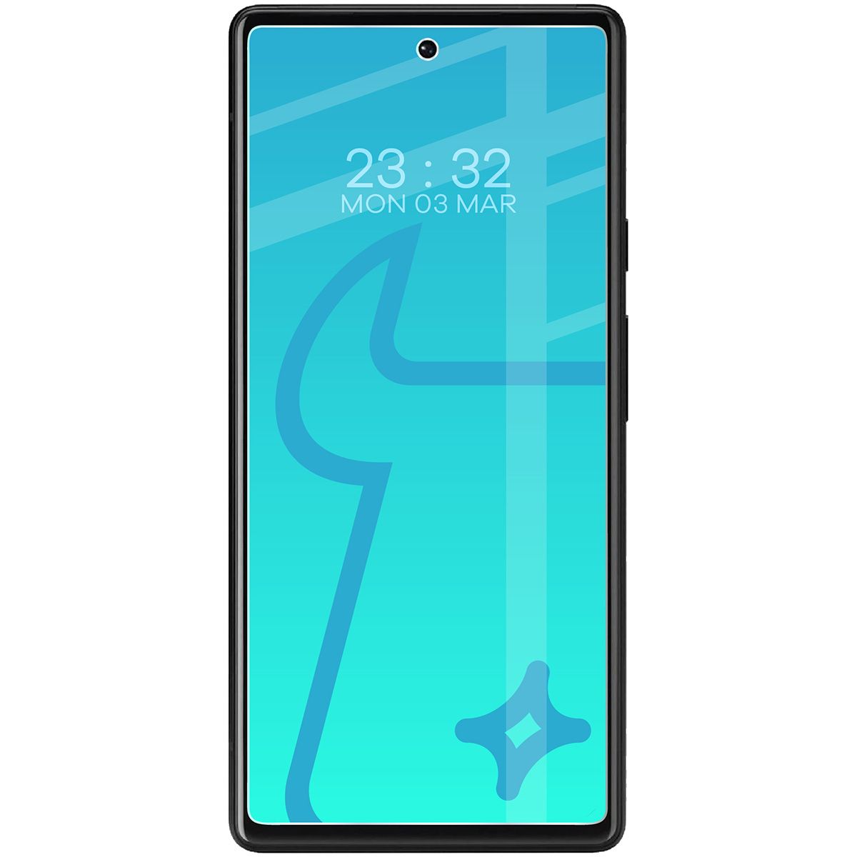 Gehärtetes Glas für Google Pixel 6, Bizon Glass Clear
