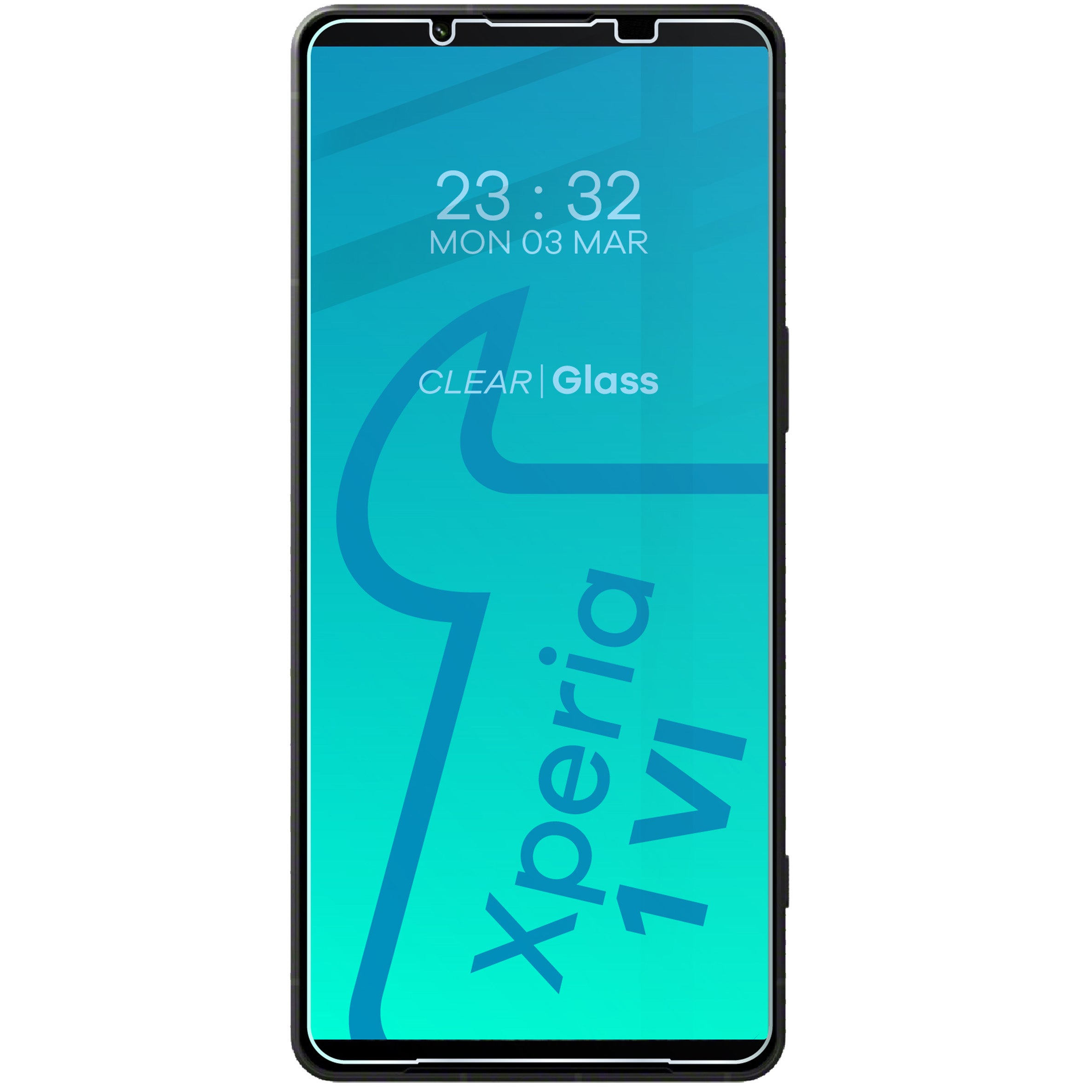 Gehärtetes Glas für Sony Xperia 1 VI, Bizon Glass Clear 2