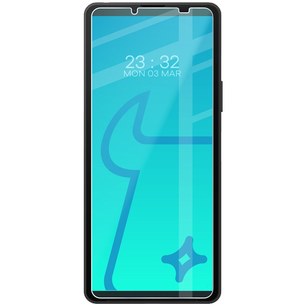 Gehärtetes Glas für Sony Xperia 10 VI, Bizon Glass Clear 2