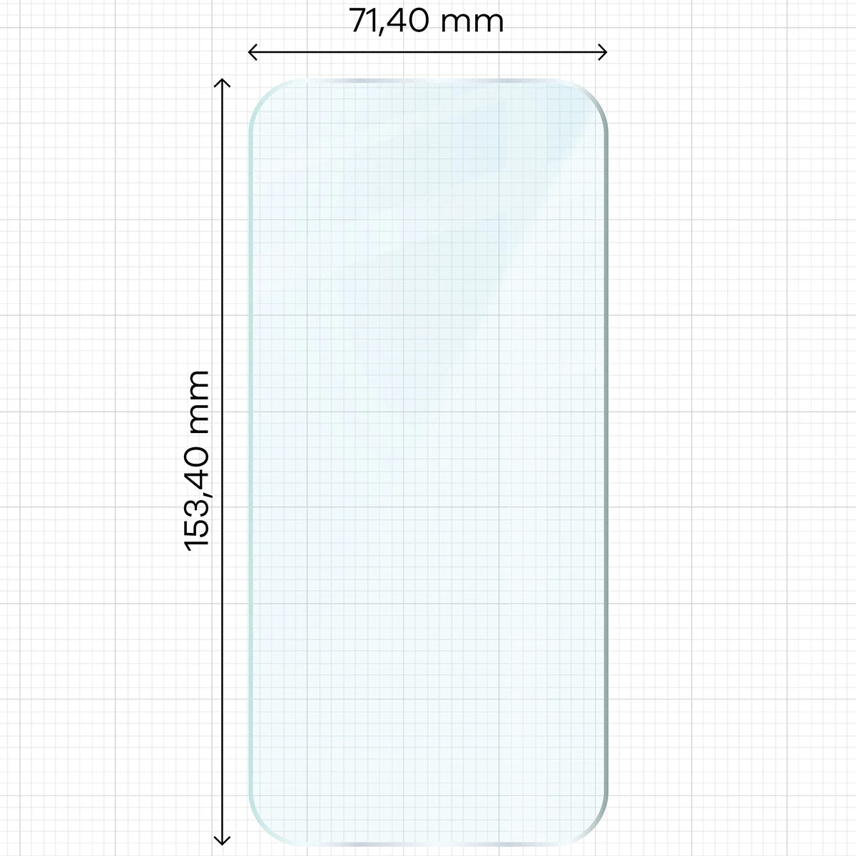 Gehärtetes Glas für Xiaomi POCO F9 Pro, Bizon Glass Clear (2/4)