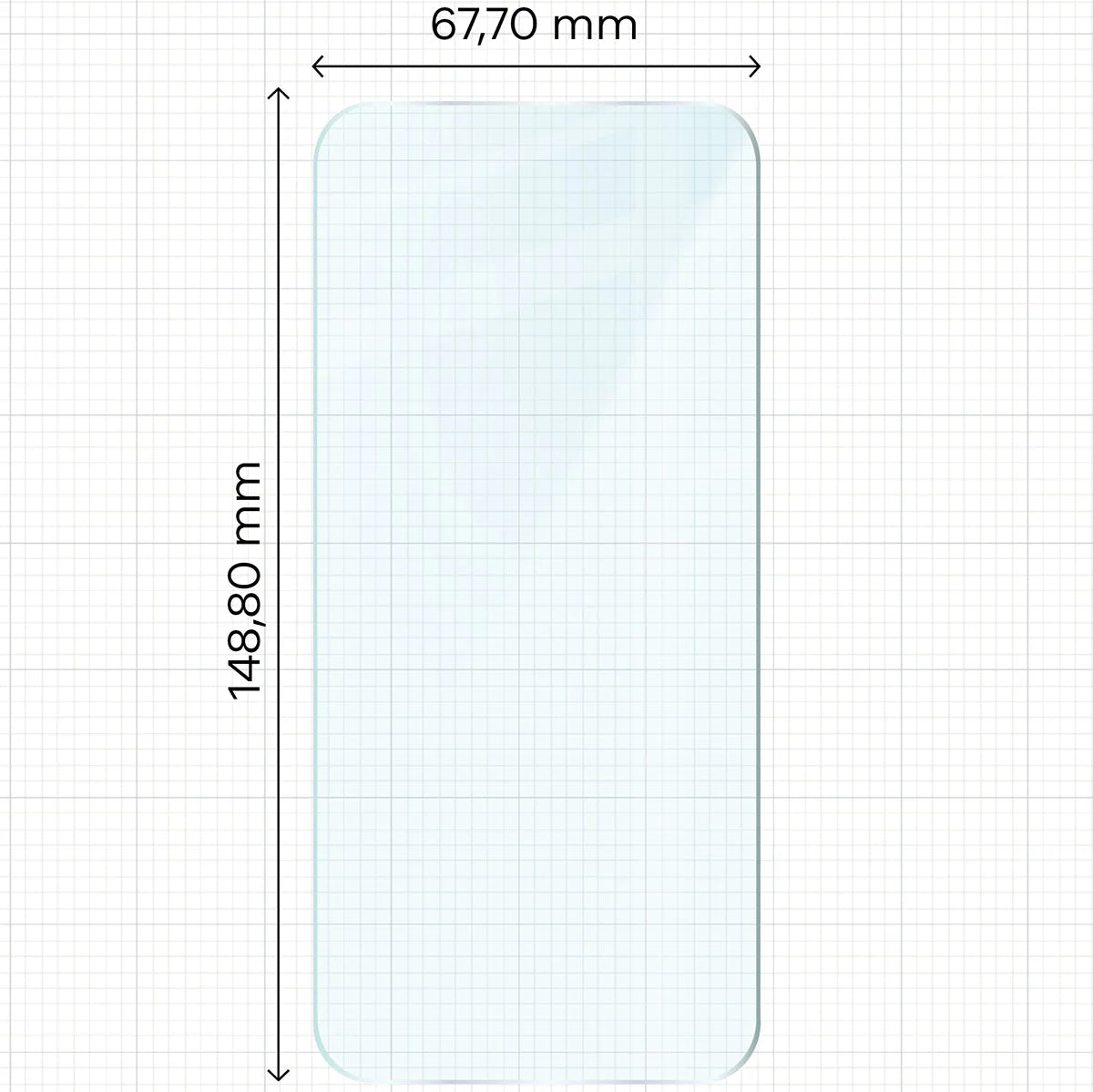 Gehärtetes Glas für Google Pixel 10 / 10 Pro / 9 / 9 Pro, Bizon Glass Clear Duo, 2 Stück