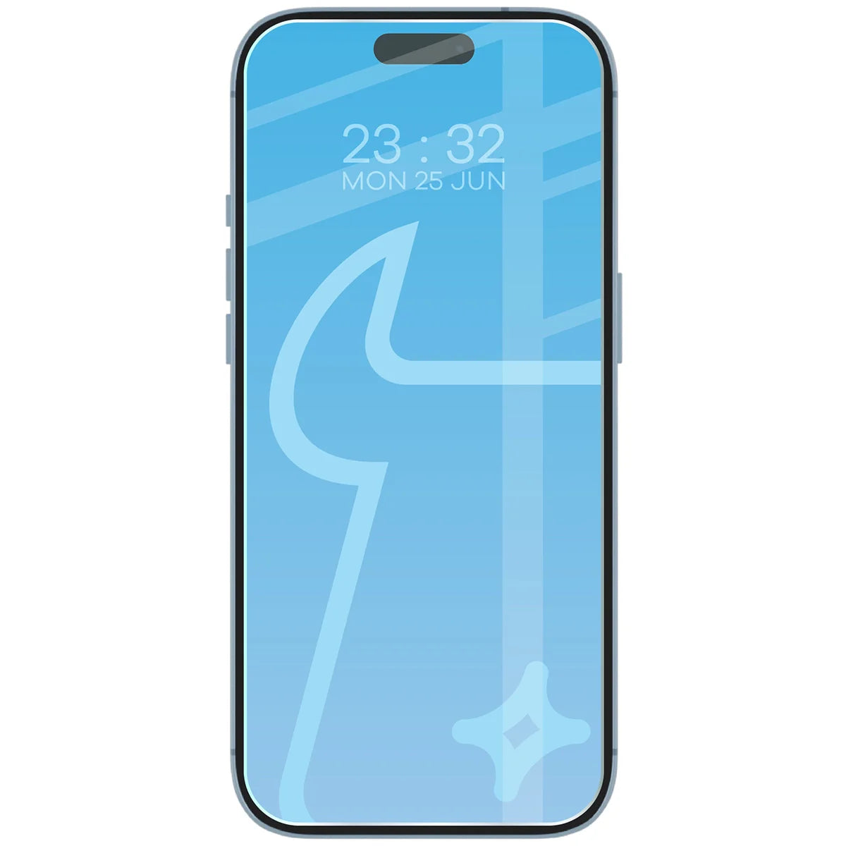 Gehärtetes Glas für iPhone Air, Bizon Glass Clear