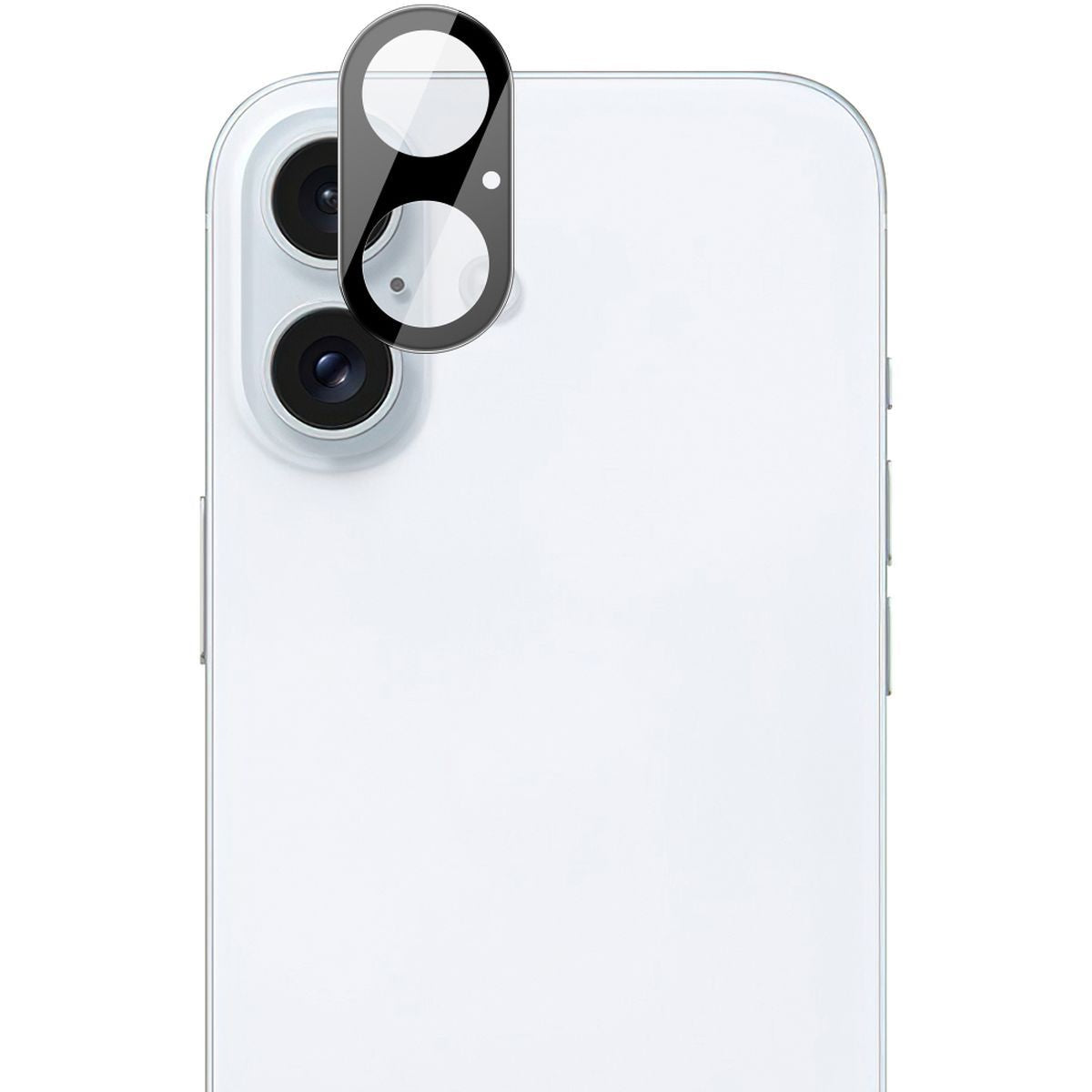 Gehärtetes Glas - 3 Stück + Kameraschutz für iPhone 16 Plus, Bizon Glass Clear 2 Pack
