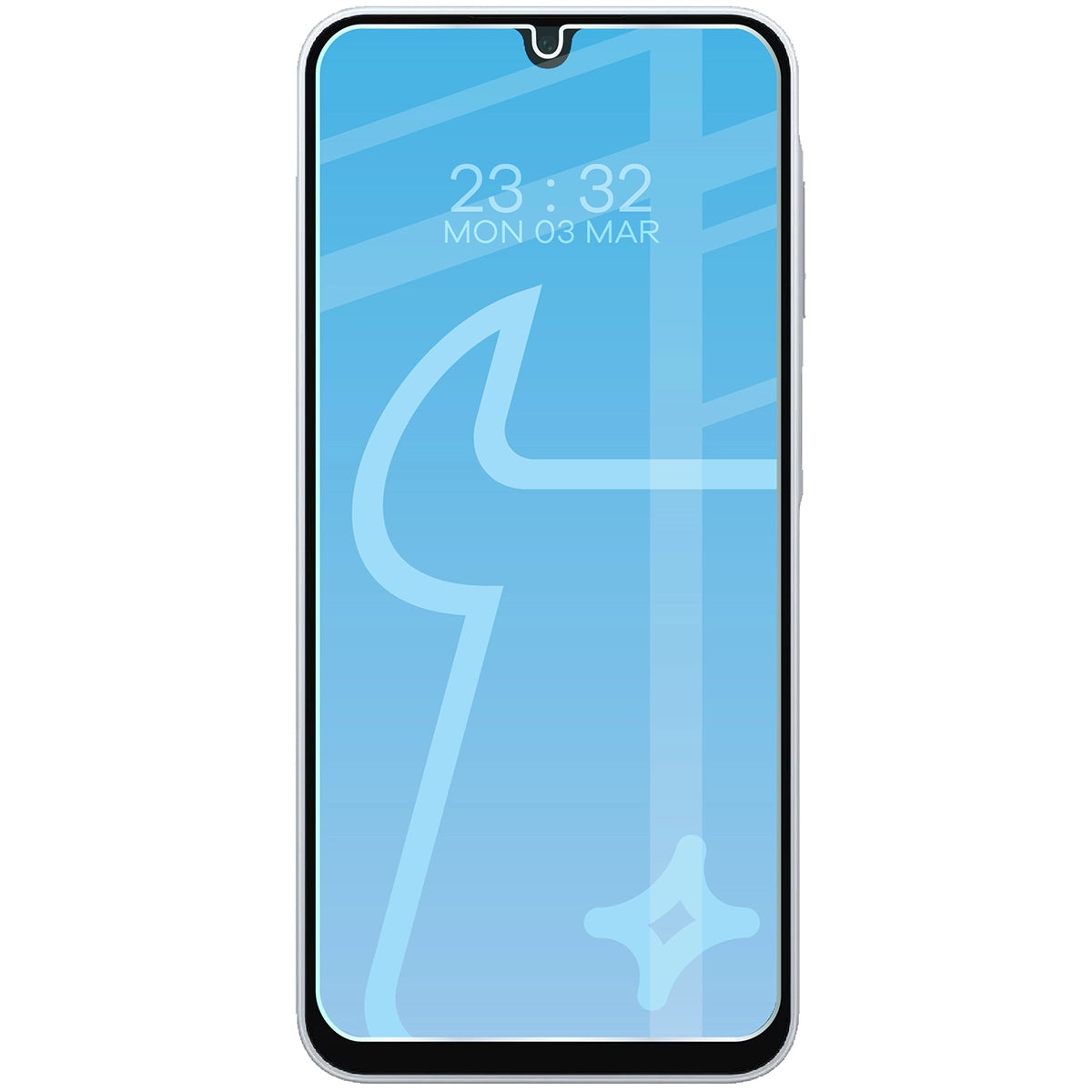 Gehärtetes Glas - 3 Stück + Kameraschutz für Samsung Galaxy A26 5G, Bizon Glass Clear Pack