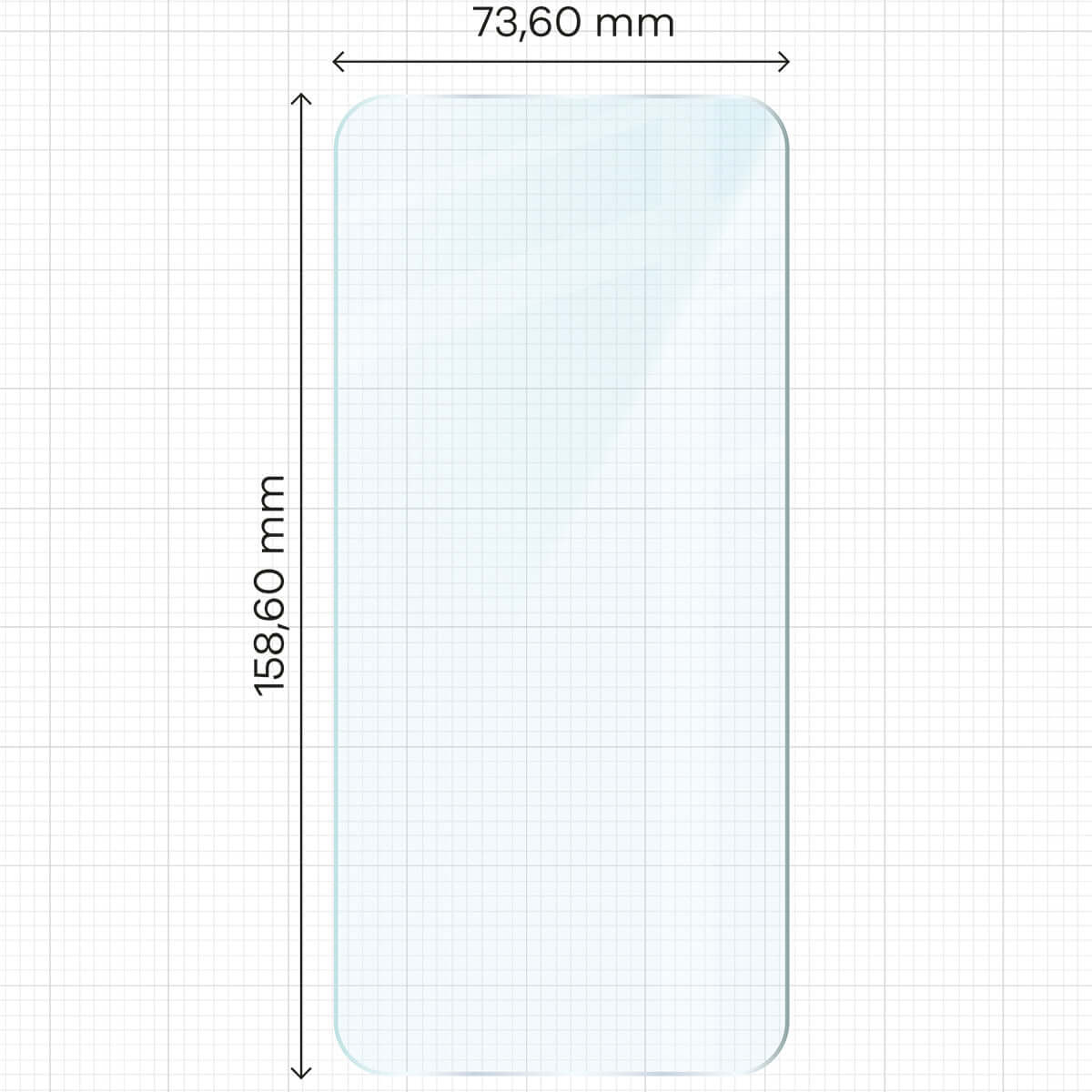 Gehärtetes Glas - 3 Stück + Kameraschutz für Galaxy A56 5G, Bizon Glass Clear 2 Pack