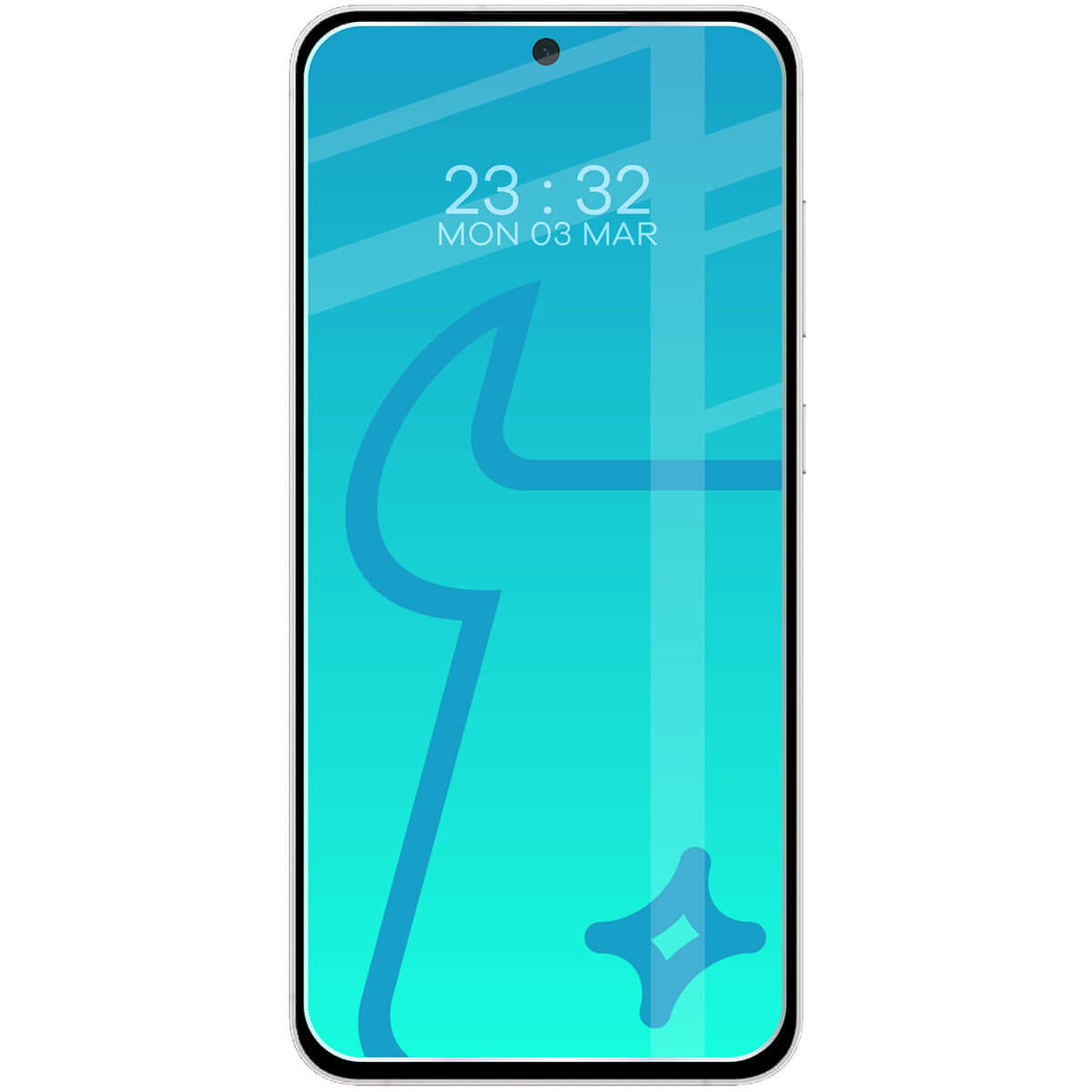 Gehärtetes Glas - 3 Stück + Kameraschutz für Galaxy A56 5G, Bizon Glass Clear 2 Pack