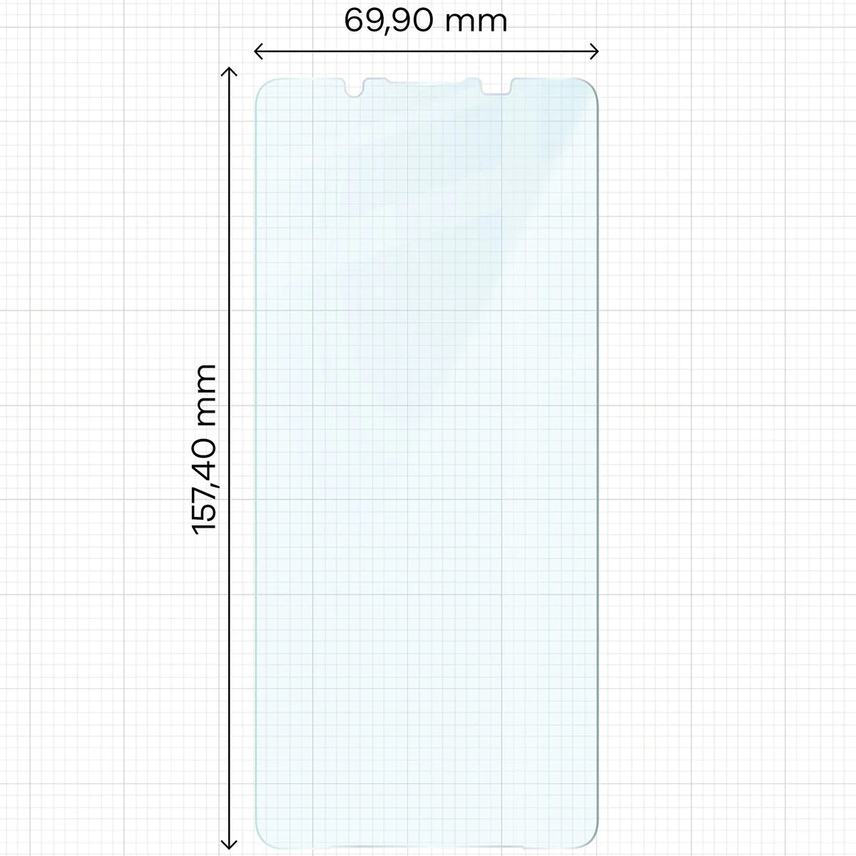 Gehärtetes Glas - 3 Stück + Kameraschutz für Sony Xperia 1 VII, Bizon Glass Clear Pack