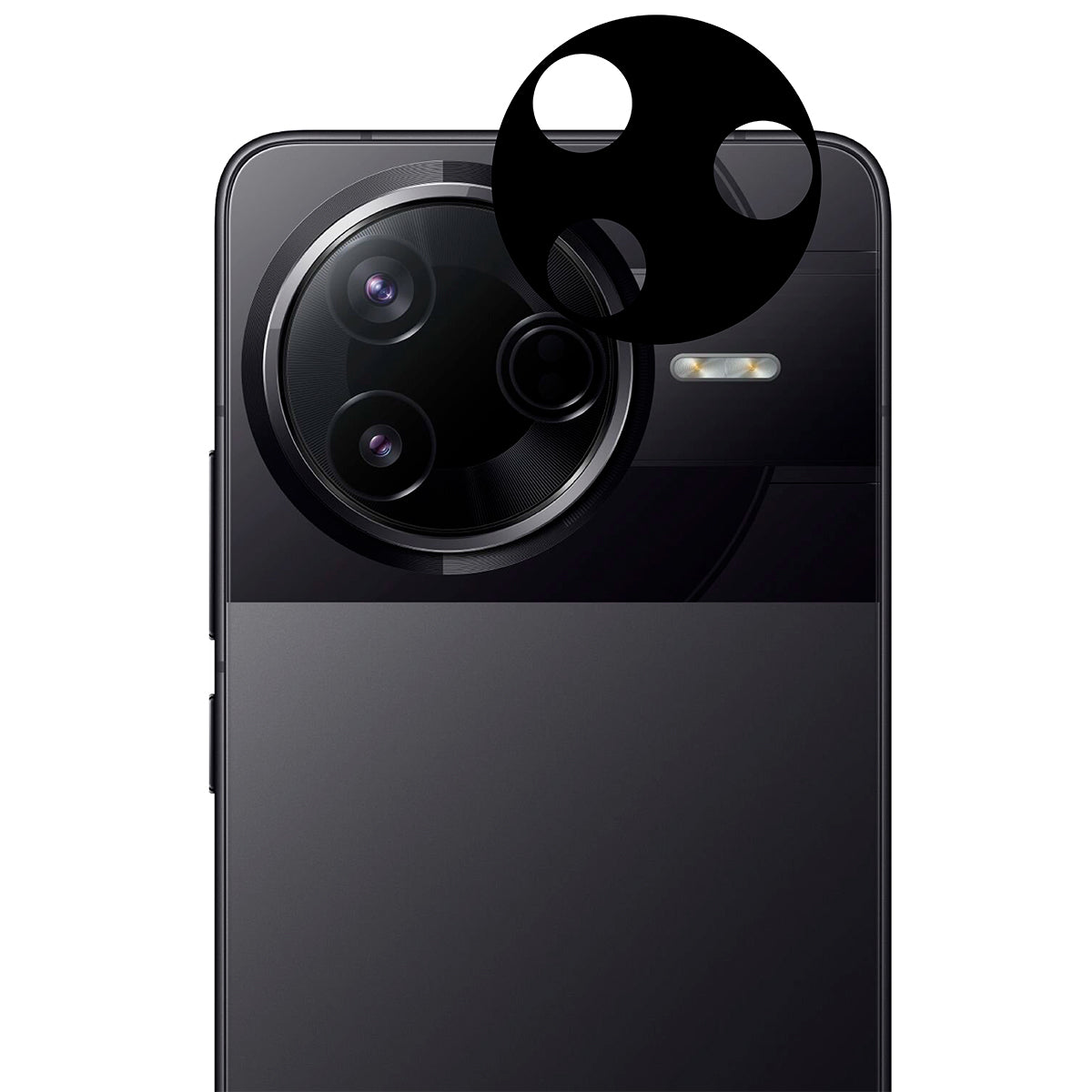 Gehärtetes Glas - 3 Stück + Kameraschutz für Xiaomi Poco F7 Pro, Bizon Glass Clear 2 Pack