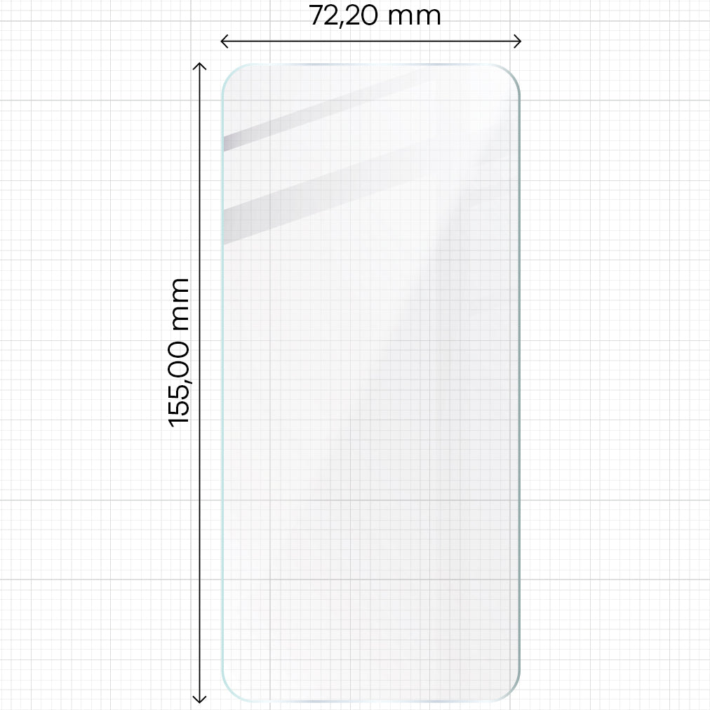 Gehärtetes Glas - 3 Stück + Kameraschutz für Galaxy S24 Plus, Bizon Glass Clear 2 Pack