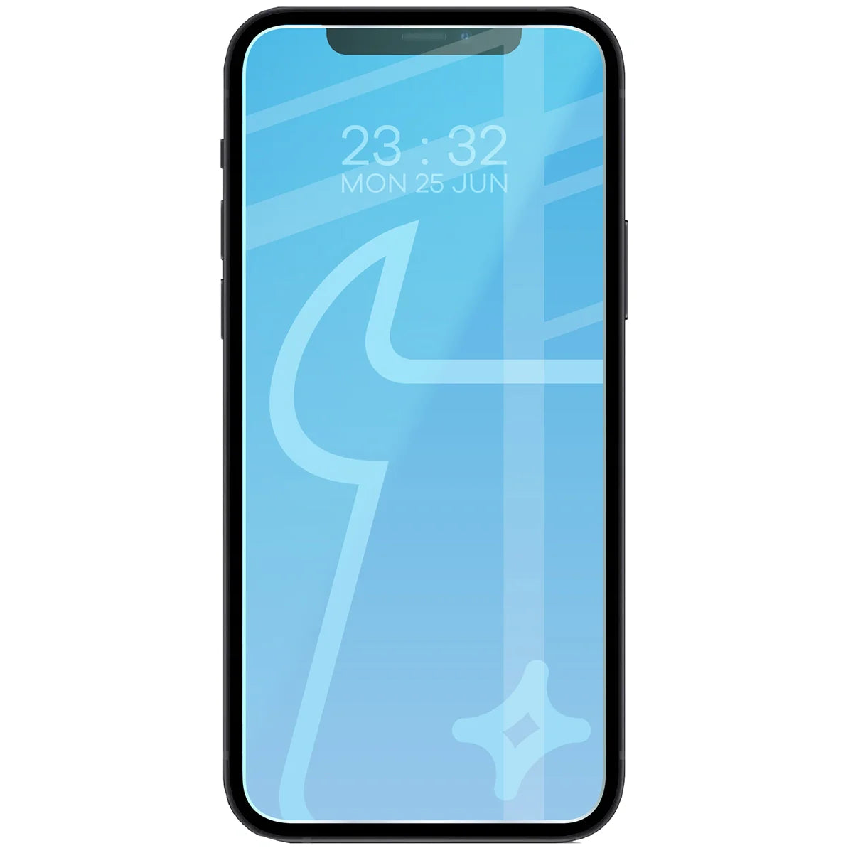 Gehärtetes Glas für iPhone 12 / 12 Pro, Bizon Glass Clear Duo, 2 Stück