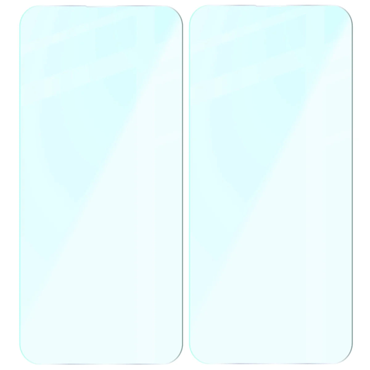 Gehärtetes Glas für iPhone 13 Mini, Bizon Glass Clear Duo, 2 Stück