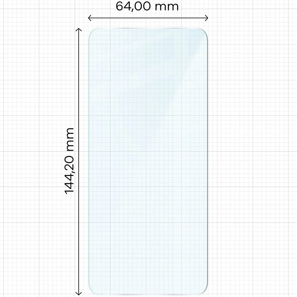 Gehärtetes Glas für Google Pixel 8, Bizon Glass Clear Duo, 2 Stück