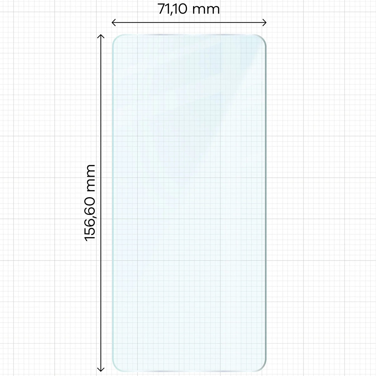 Gehärtetes Glas für Google Pixel 8 Pro, Bizon Glass Clear Duo, 2 Stück