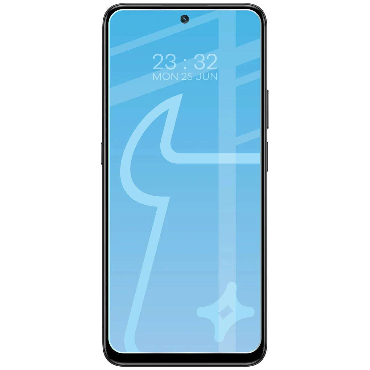 Gehärtetes Glas für Honor X7d / Honor 400 Smart, Bizon Glass Clear Duo, 2 Stück