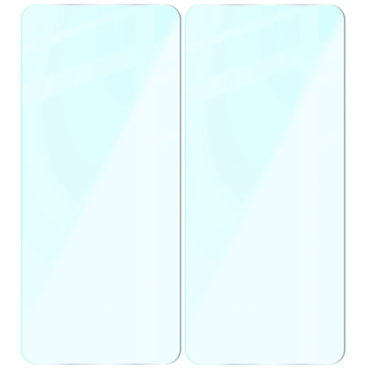 Gehärtetes Glas für Honor X7d / Honor 400 Smart, Bizon Glass Clear Duo, 2 Stück