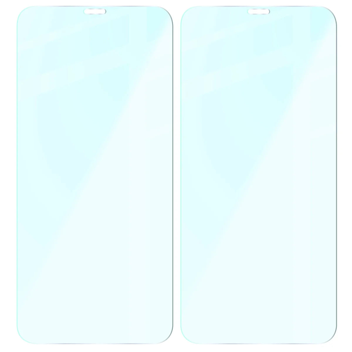 Gehärtetes Glas für iPhone 11 / Xr, Bizon Glass Clear Duo, 2 Stück