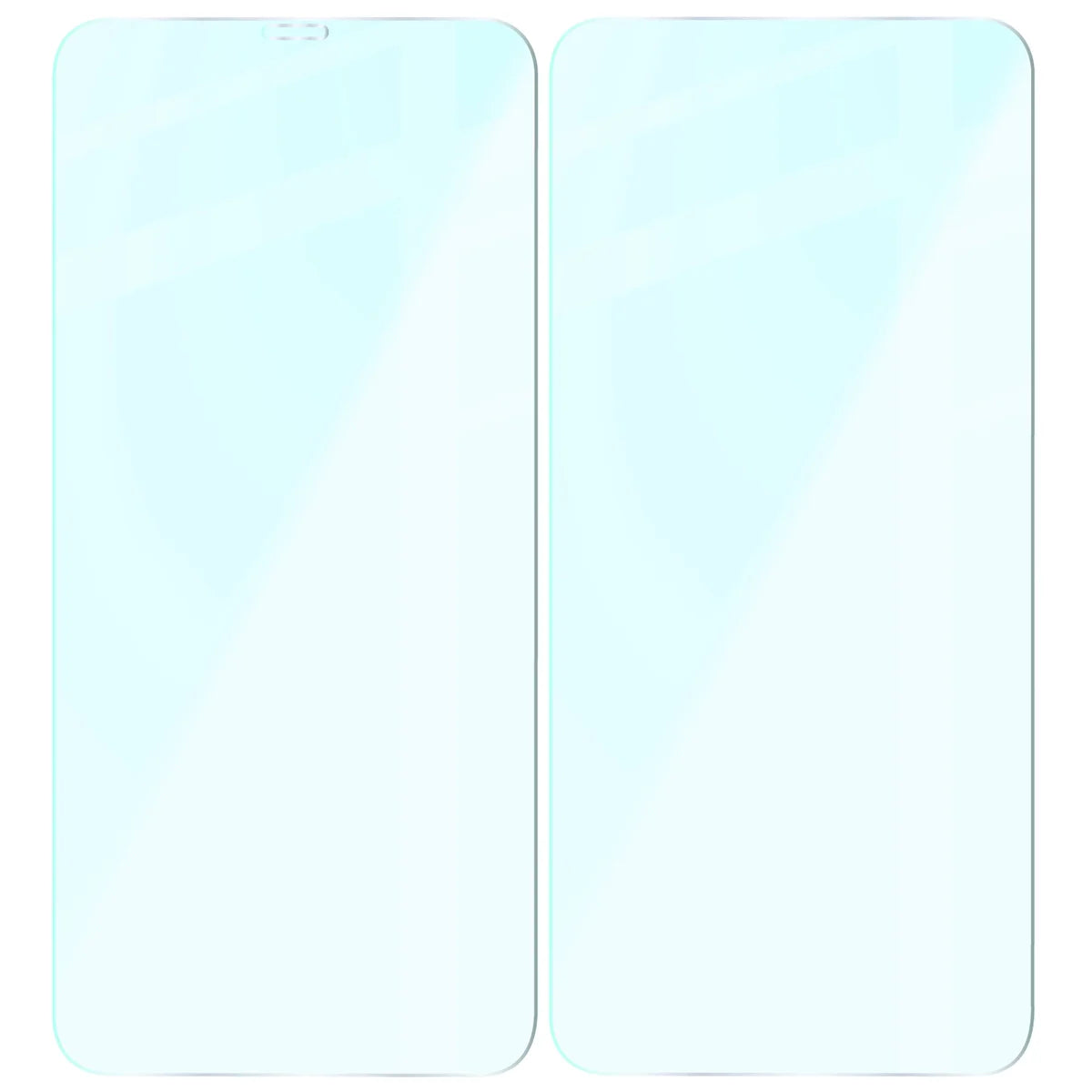 Gehärtetes Glas für iPhone 12 Mini, Bizon Glass Clear Duo, 2 Stück