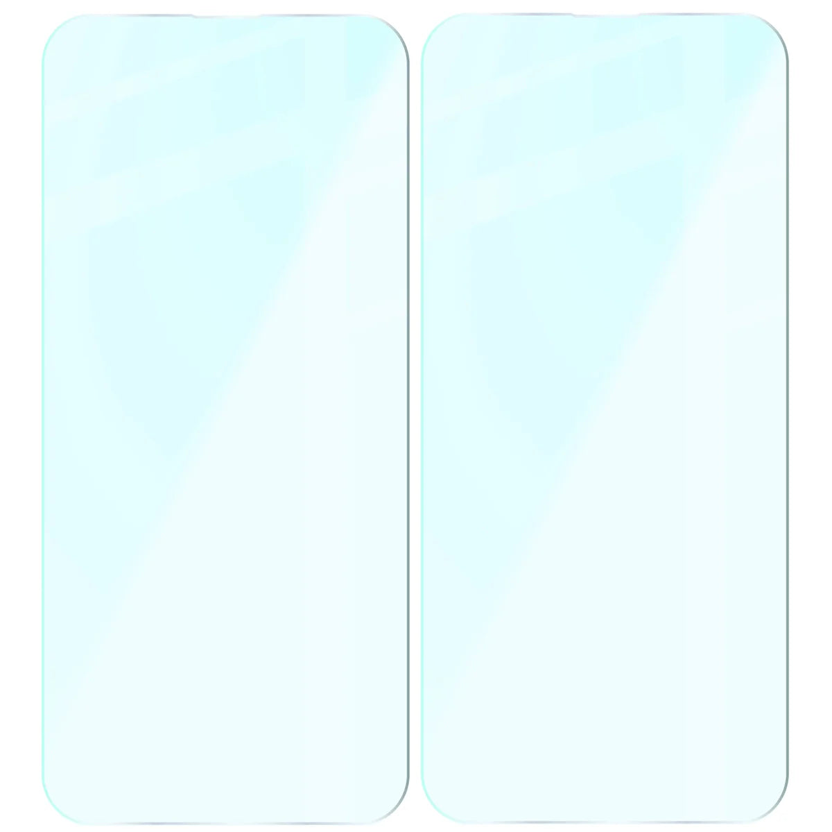 Gehärtetes Glas für iPhone 14 Pro, Bizon Glass Clear Duo, 2 Stück