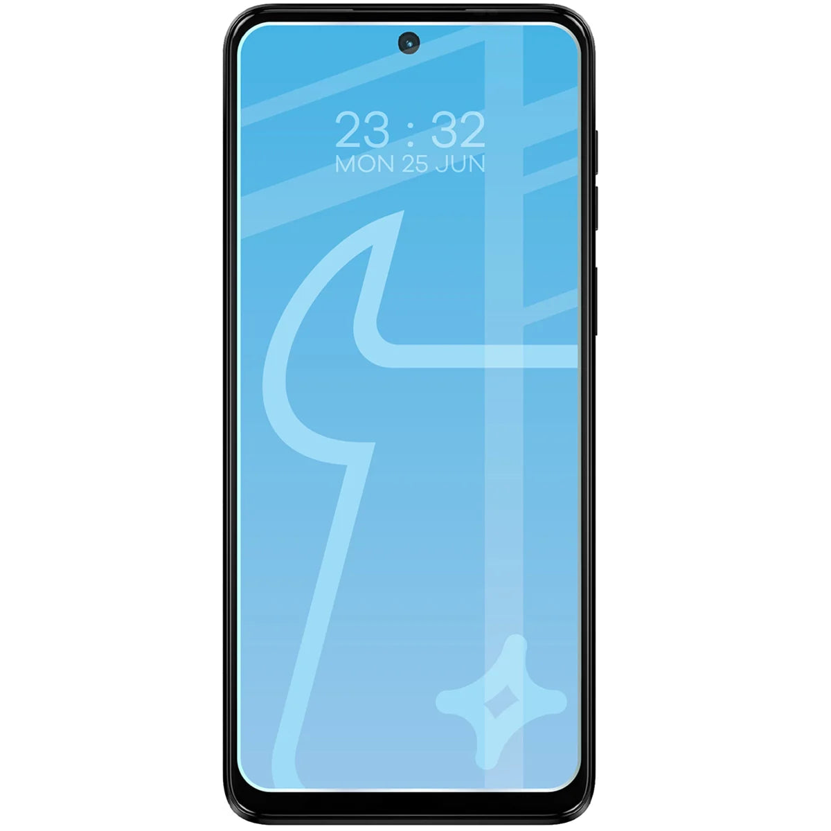 Gehärtetes Glas für Motorola Moto G14 4G / G54 5G / G54 Power 5G / G55 5G, Bizon Glass Clear Duo, 2 Stück