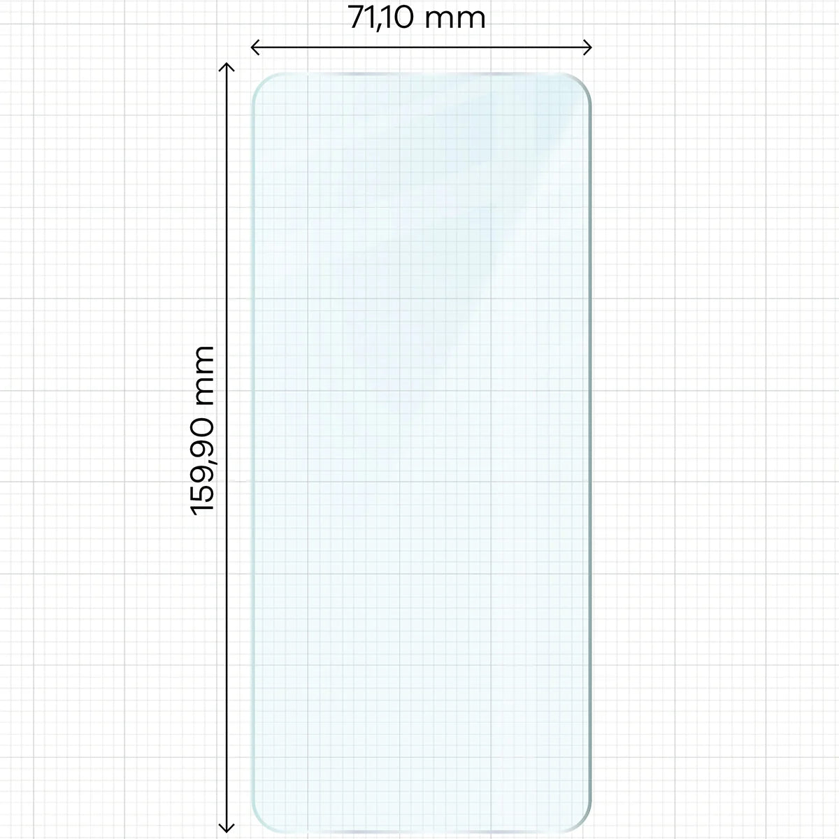 Gehärtetes Glas für Motorola Moto G15 / G15 Power / G05 / E15 / G56 5G, Bizon Glass Clear Duo, 2 Stück