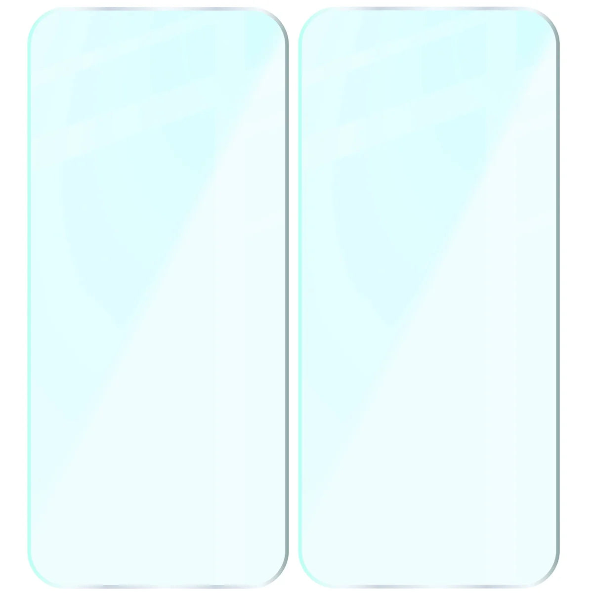 Gehärtetes Glas für Nothing Phone (2a) / (2a) Plus, Bizon Glass Clear Duo, 2 Stück