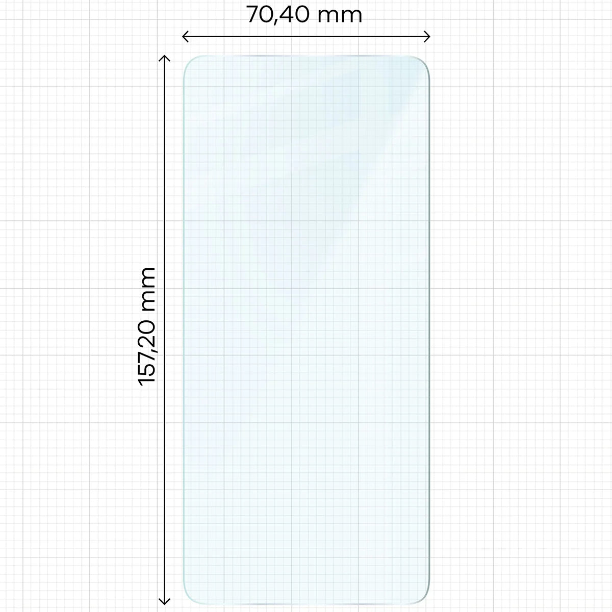 Gehärtetes Glas für OnePlus Nord 4, Bizon Glass Clear Duo, 2 Stück