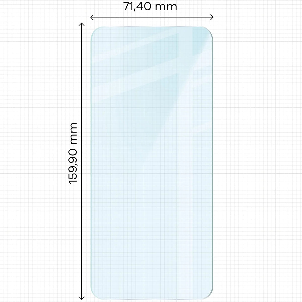 Gehärtetes Glas für Realme 14x 5G / C55 / C75 / OnePlus Nord CE 3 Lite / Oppo A60 4G, Bizon Glass Clear Duo, 2 Stück