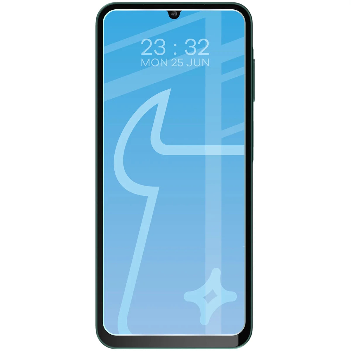 Gehärtetes Glas für Galaxy A07 4G / 5G, Bizon Glass Clear Duo, 2 Stück