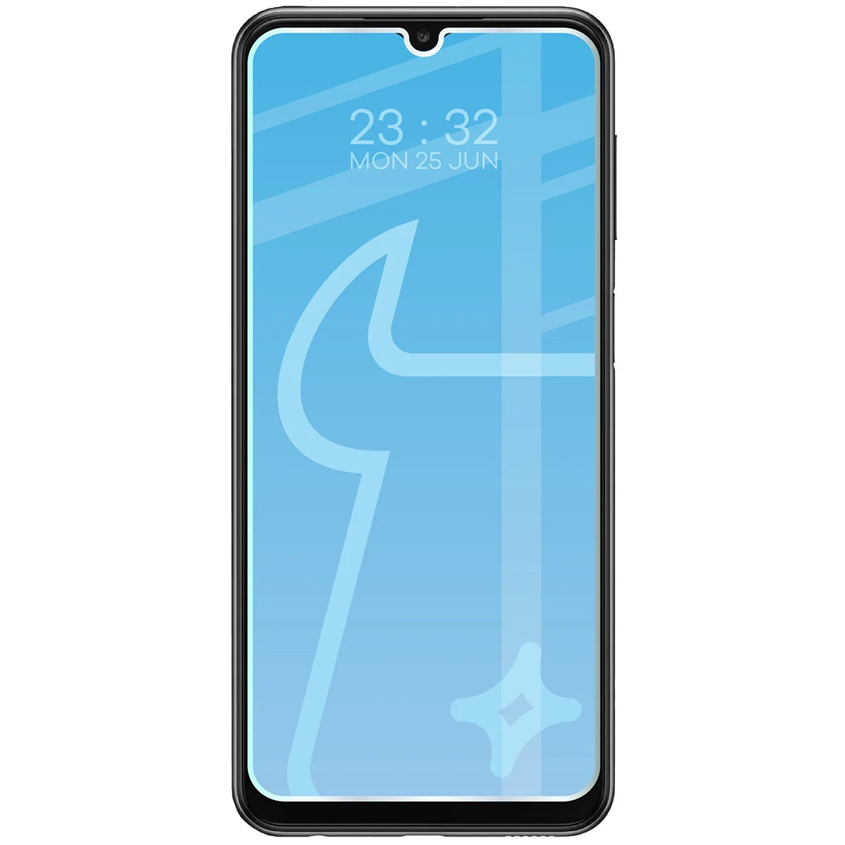 Gehärtetes Glas für Galaxy A23 4G / 5G, Bizon Glass Clear Duo, 2 Stück
