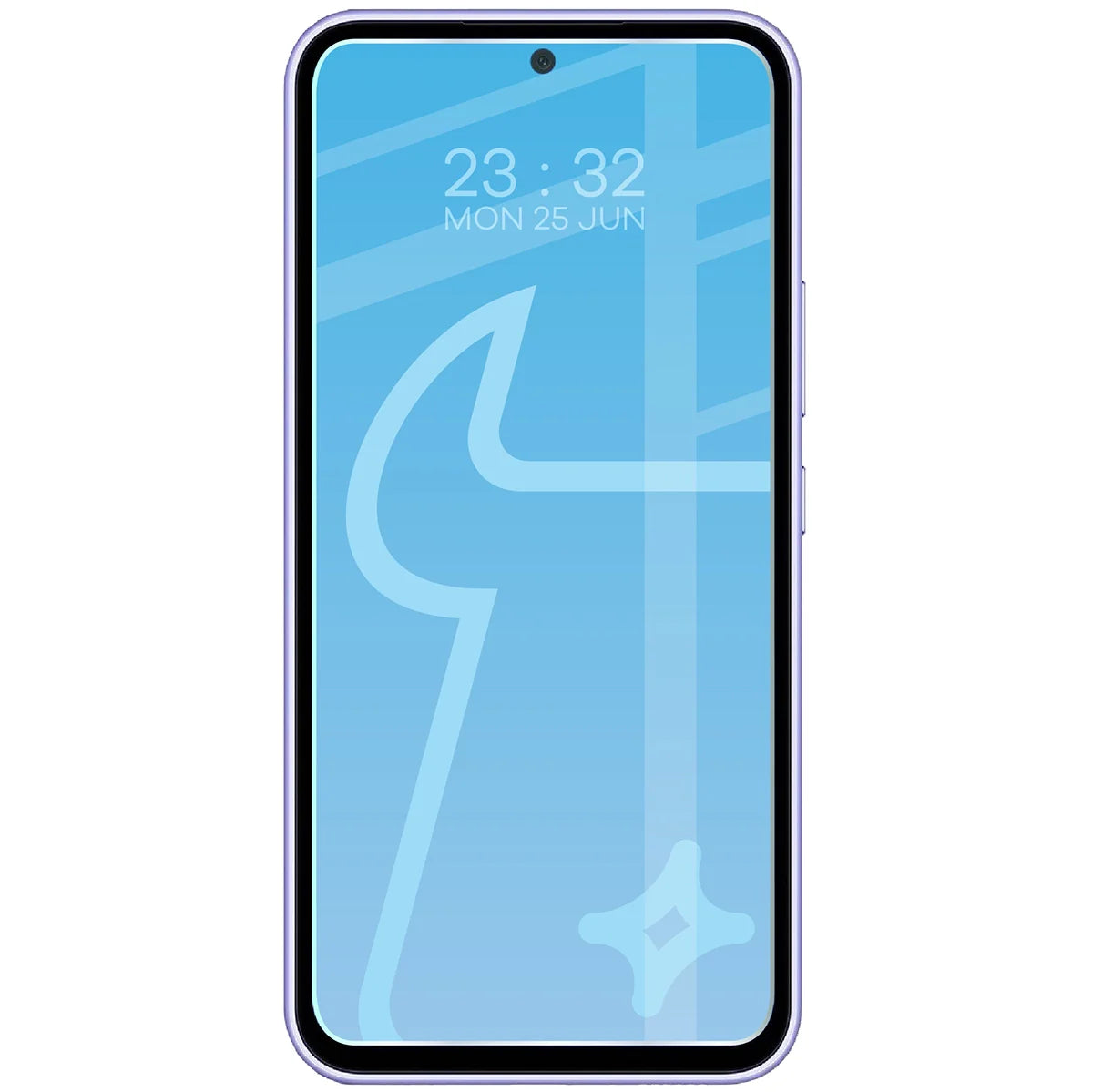 Gehärtetes Glas für Galaxy A54 5G, Bizon Glass Clear Duo, 2 Stück