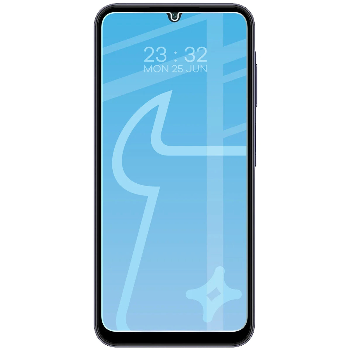 Gehärtetes Glas für Galaxy A15 4G/5G / A25 5G / M15 5G, Bizon Glass Clear Duo, 2 Stück