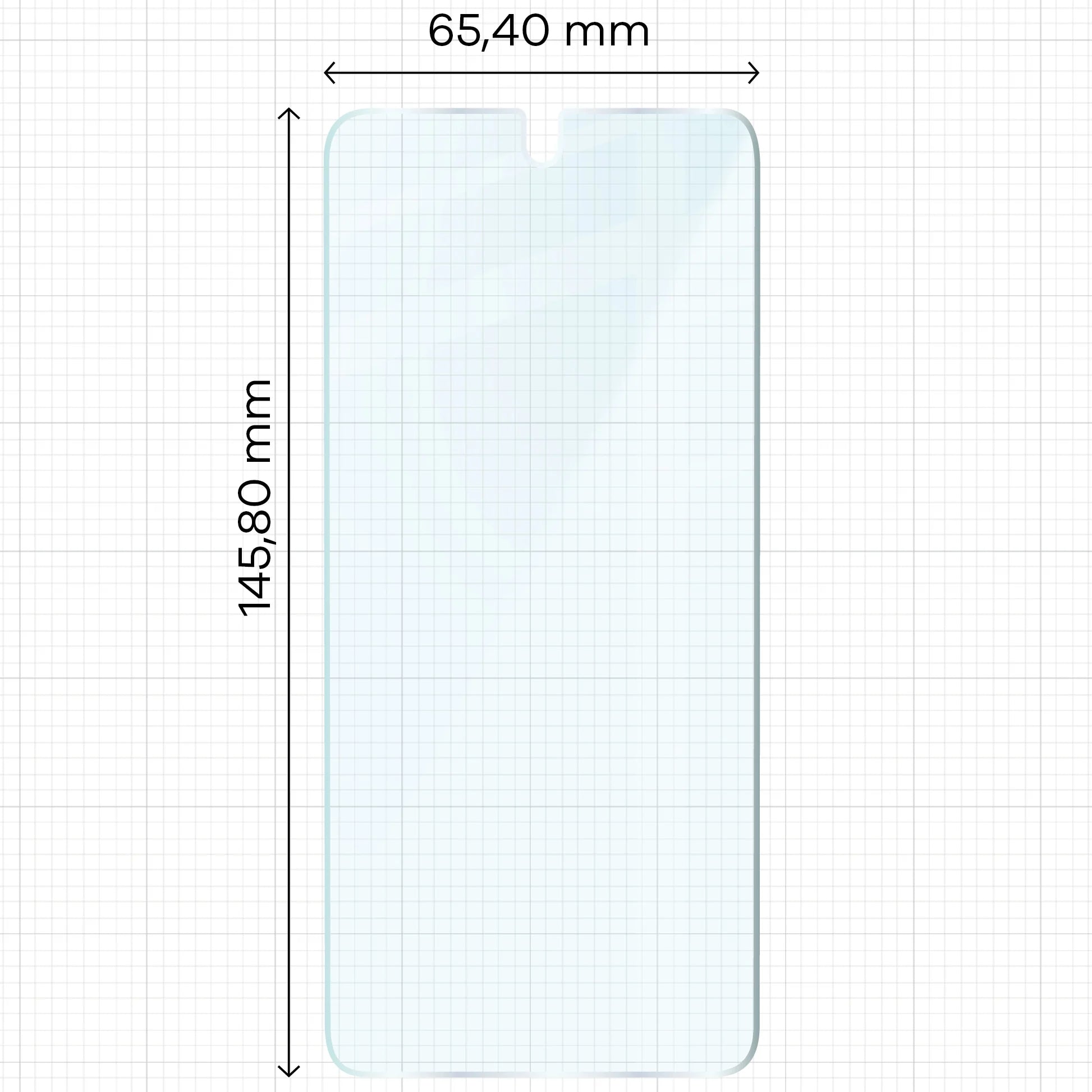 Gehärtetes Glas für Galaxy S21, Bizon Glass Clear Duo, 2 Stück