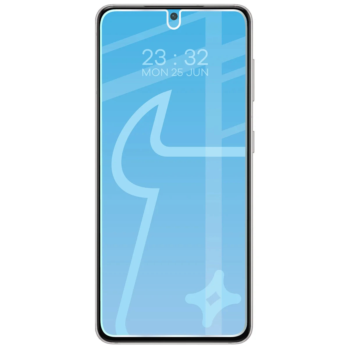 Gehärtetes Glas für Galaxy S21, Bizon Glass Clear Duo, 2 Stück