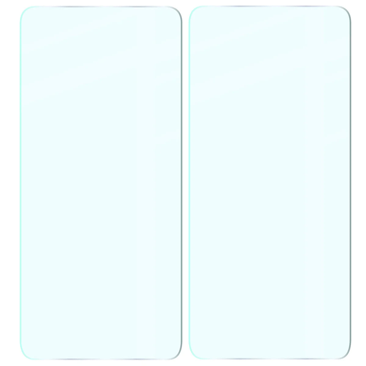 Gehärtetes Glas für Galaxy S21 FE, Bizon Glass Clear Duo, 2 Stück