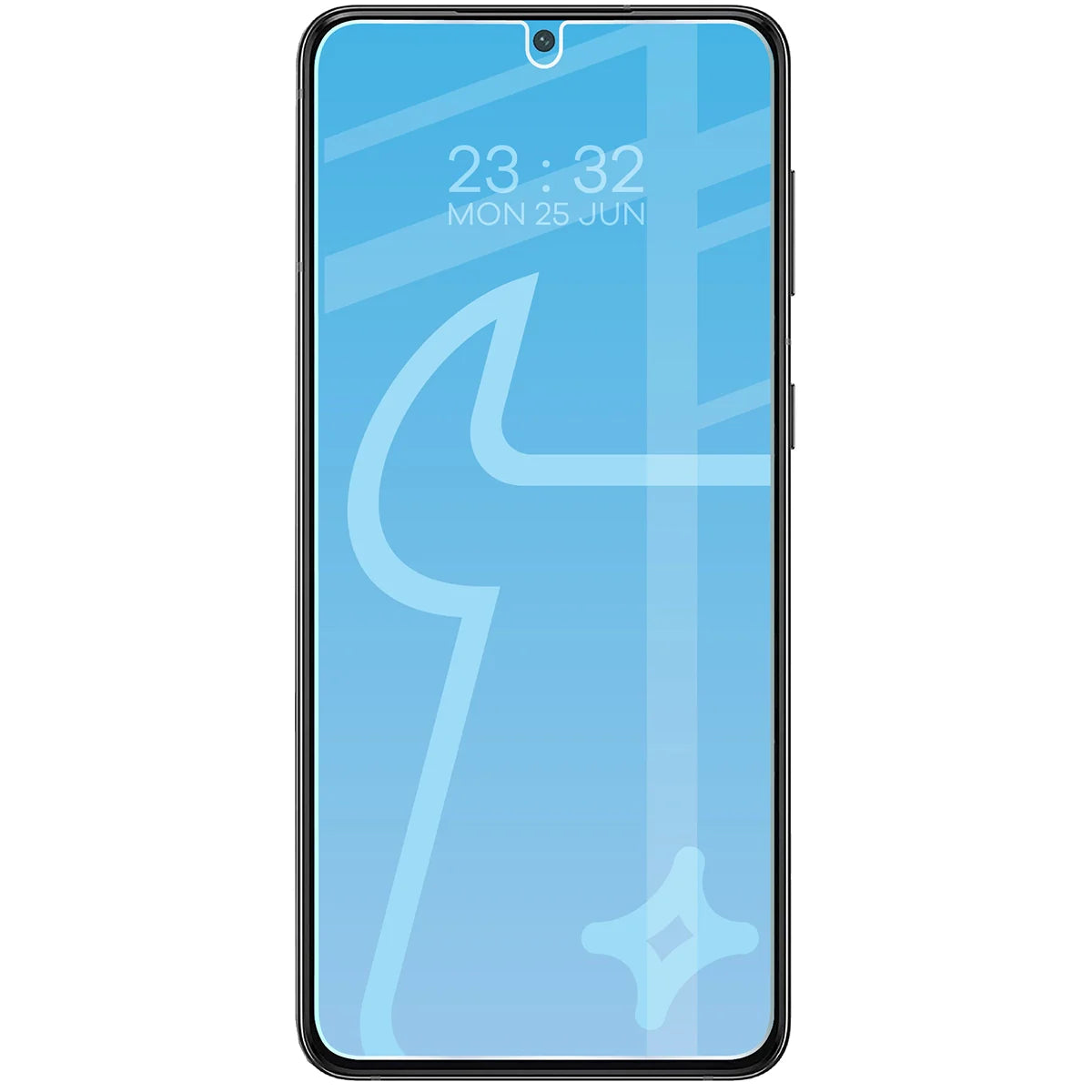 Gehärtetes Glas für Galaxy S21 Plus, Bizon Glass Clear Duo, 2 Stück
