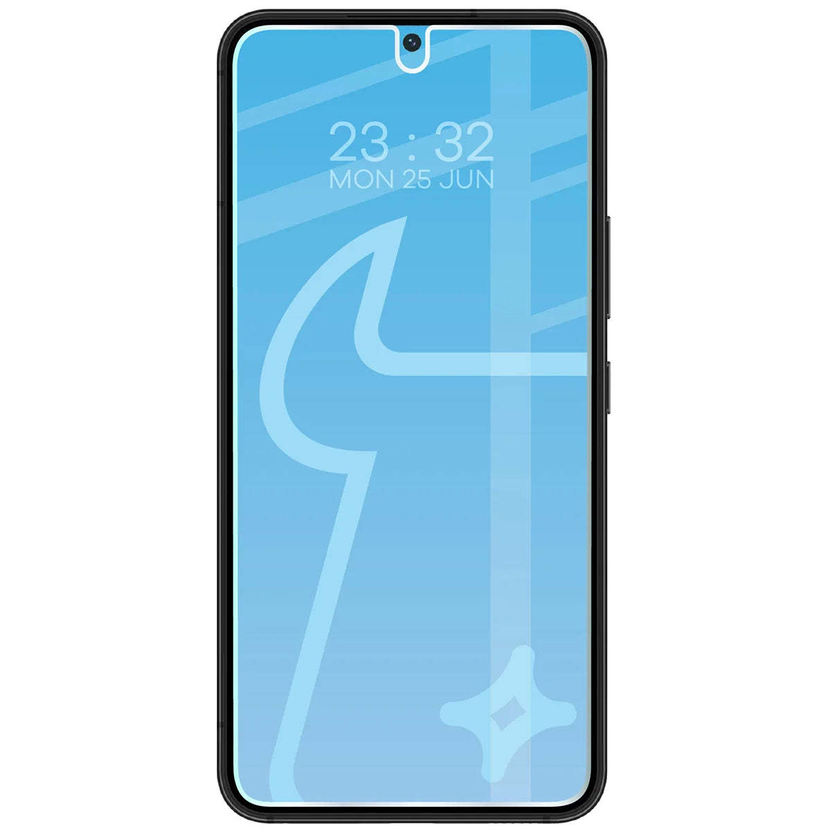 Gehärtetes Glas für Galaxy S22, Bizon Glass Clear Duo, 2 Stück