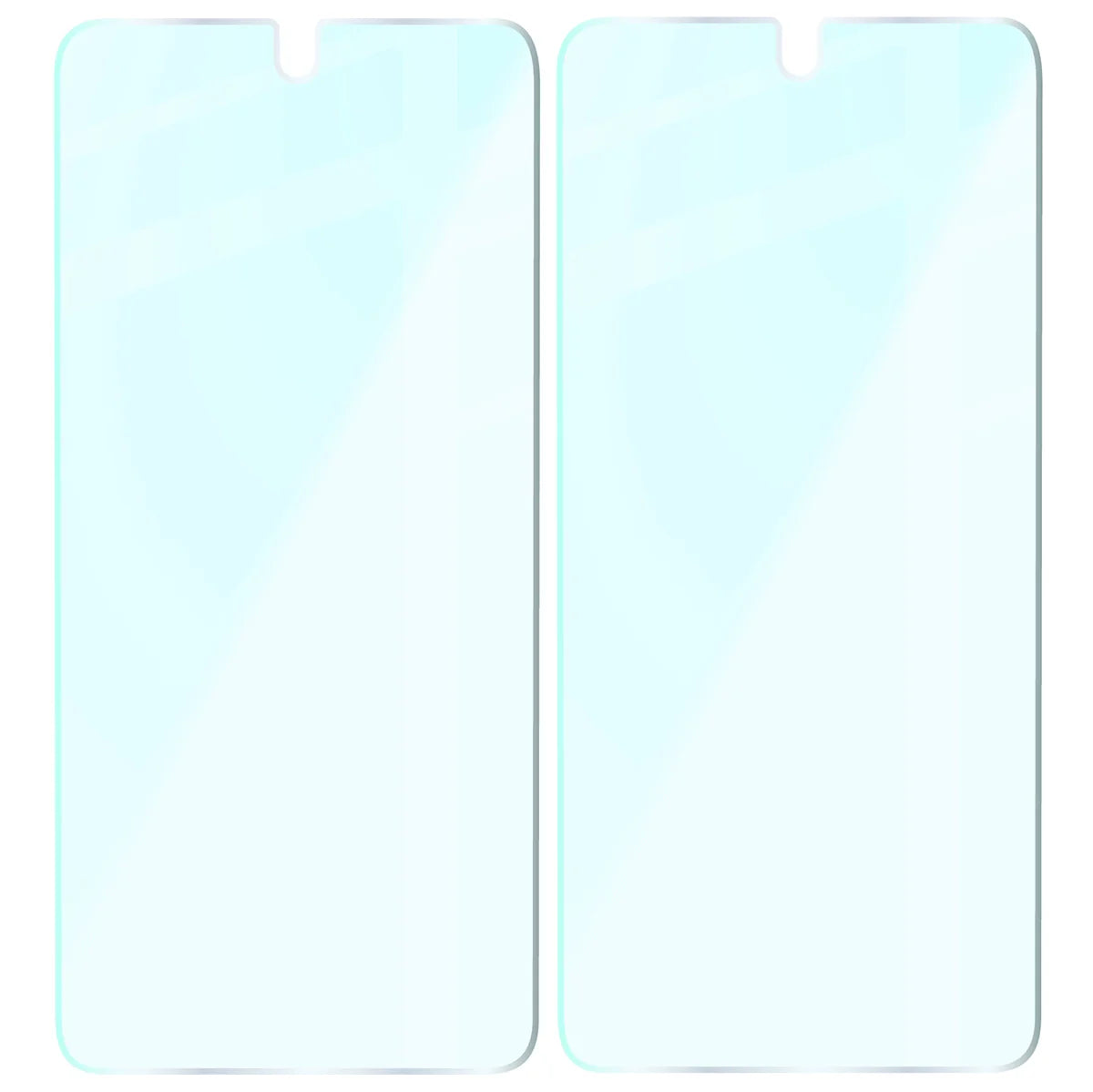 Gehärtetes Glas für Galaxy S22, Bizon Glass Clear Duo, 2 Stück