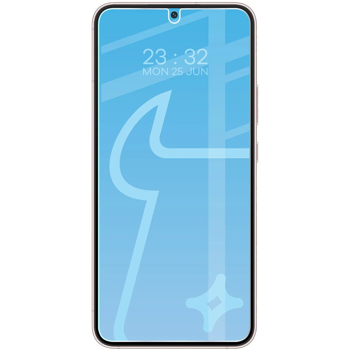 Gehärtetes Glas für Galaxy S22 Plus, Bizon Glass Clear Duo, 2 Stück
