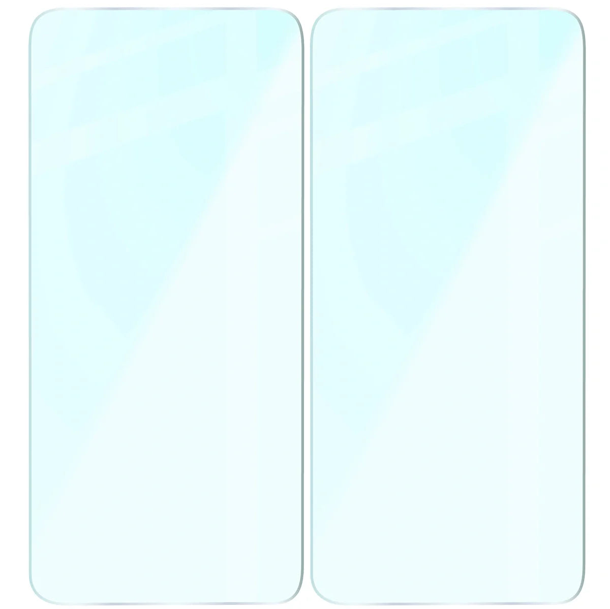 Gehärtetes Glas für Galaxy S26 Plus / S25 Edge, Bizon Glass Clear Duo, 2 Stück