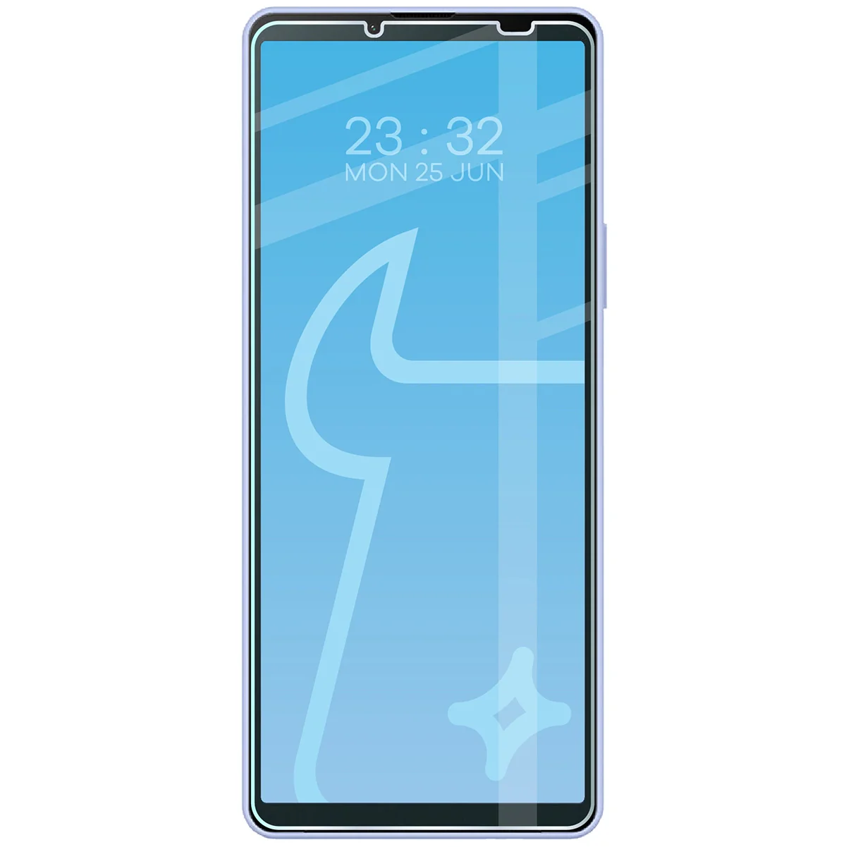 Gehärtetes Glas für Sony Xperia 10 V, Bizon Glass Clear Duo, 2 Stück