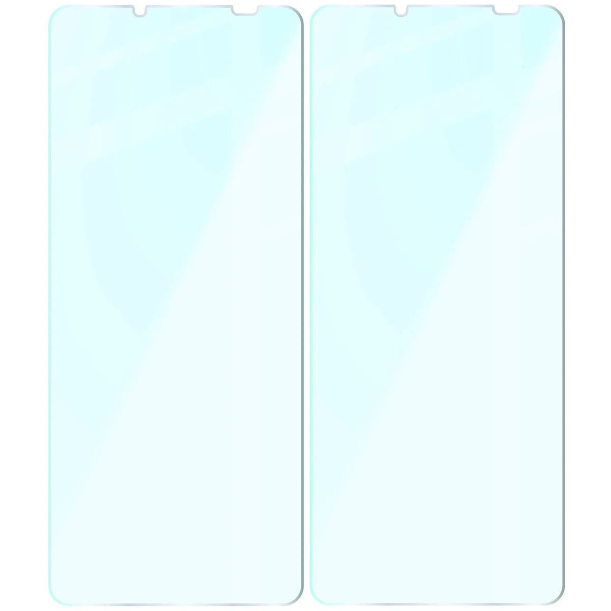 Gehärtetes Glas für Sony Xperia 10 V, Bizon Glass Clear Duo, 2 Stück