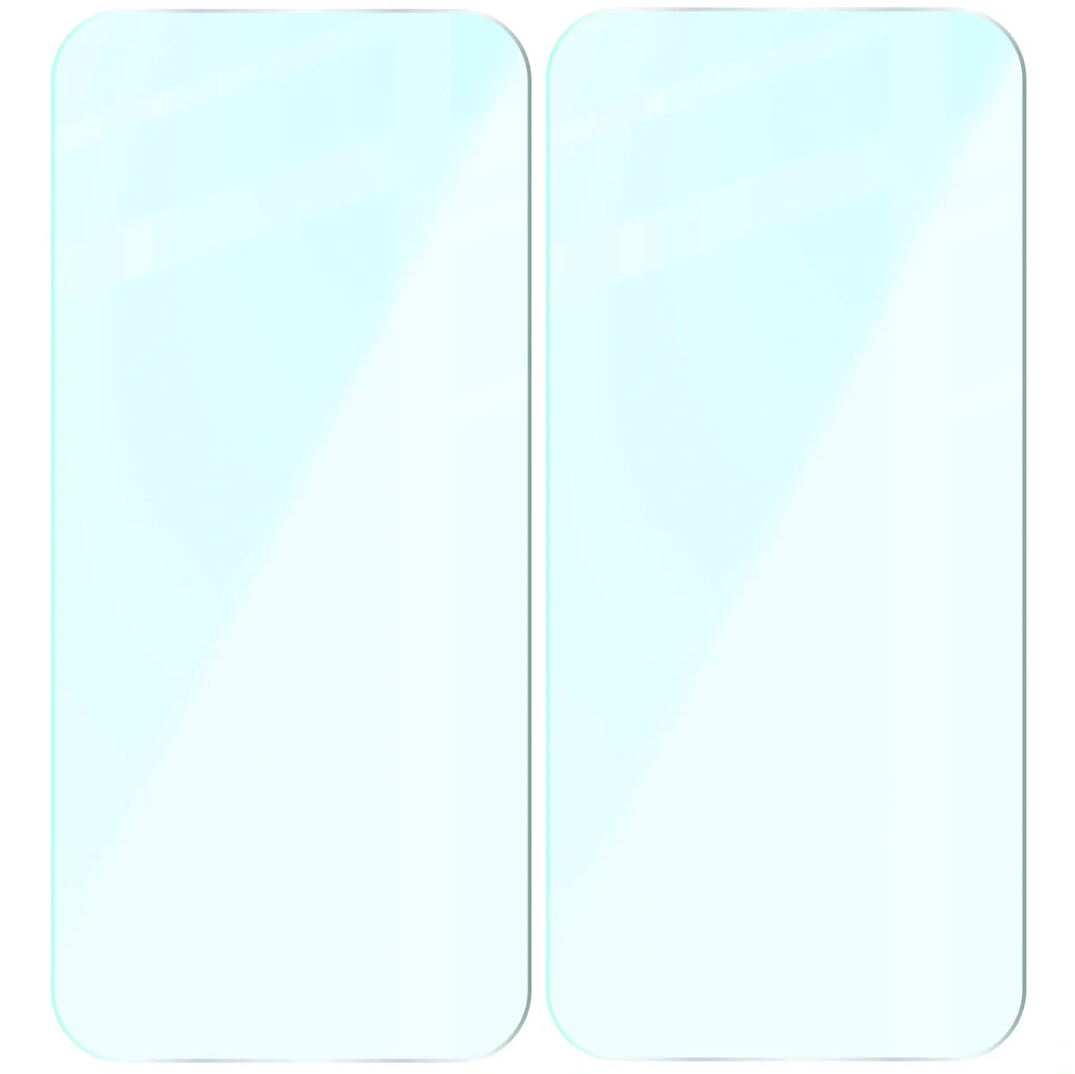Gehärtetes Glas für Xiaomi 17, Bizon Glass Clear Duo, 2 Stück