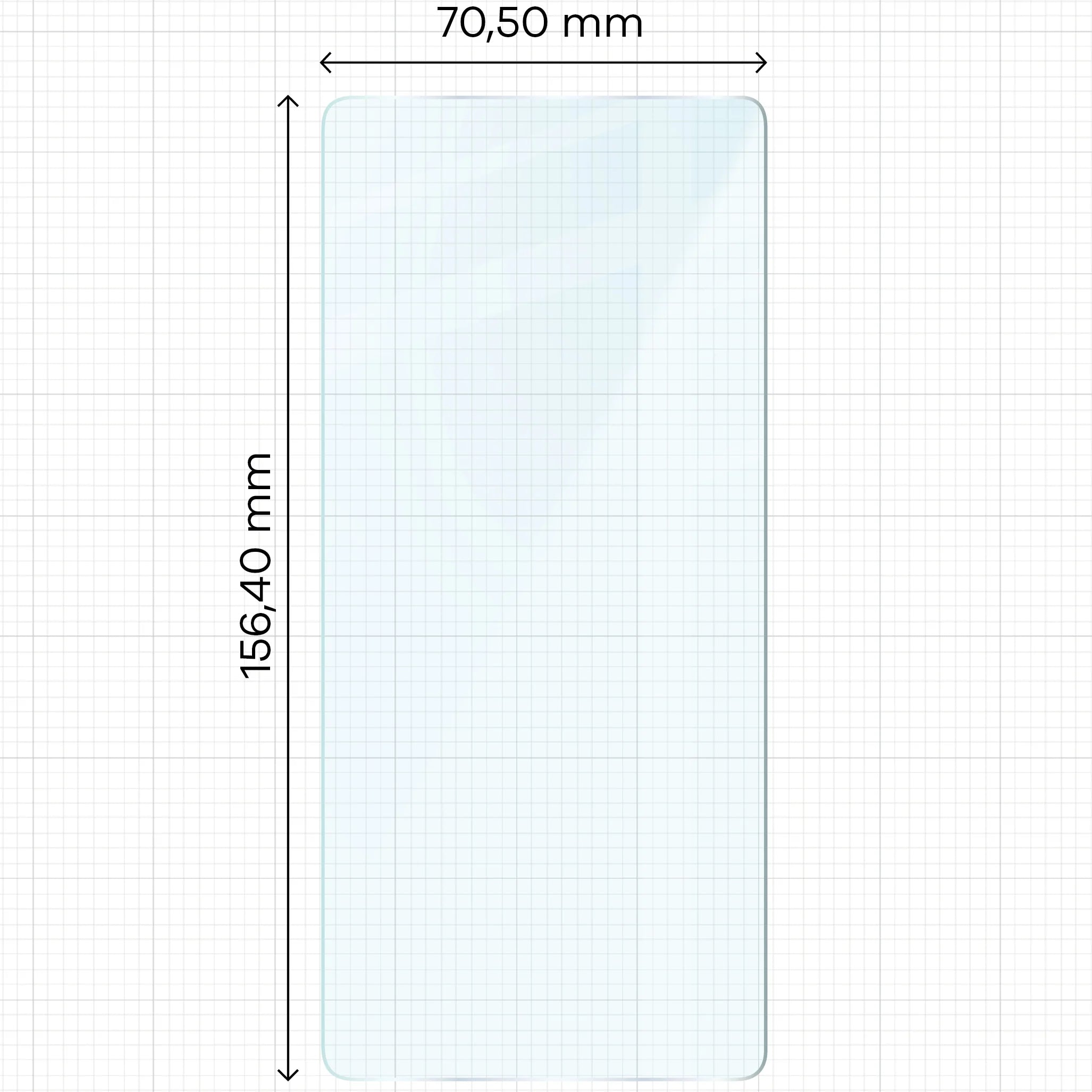 Gehärtetes Glas für Xiaomi POCO F5 / F5 Pro, Bizon Glass Clear Duo, 2 Stück