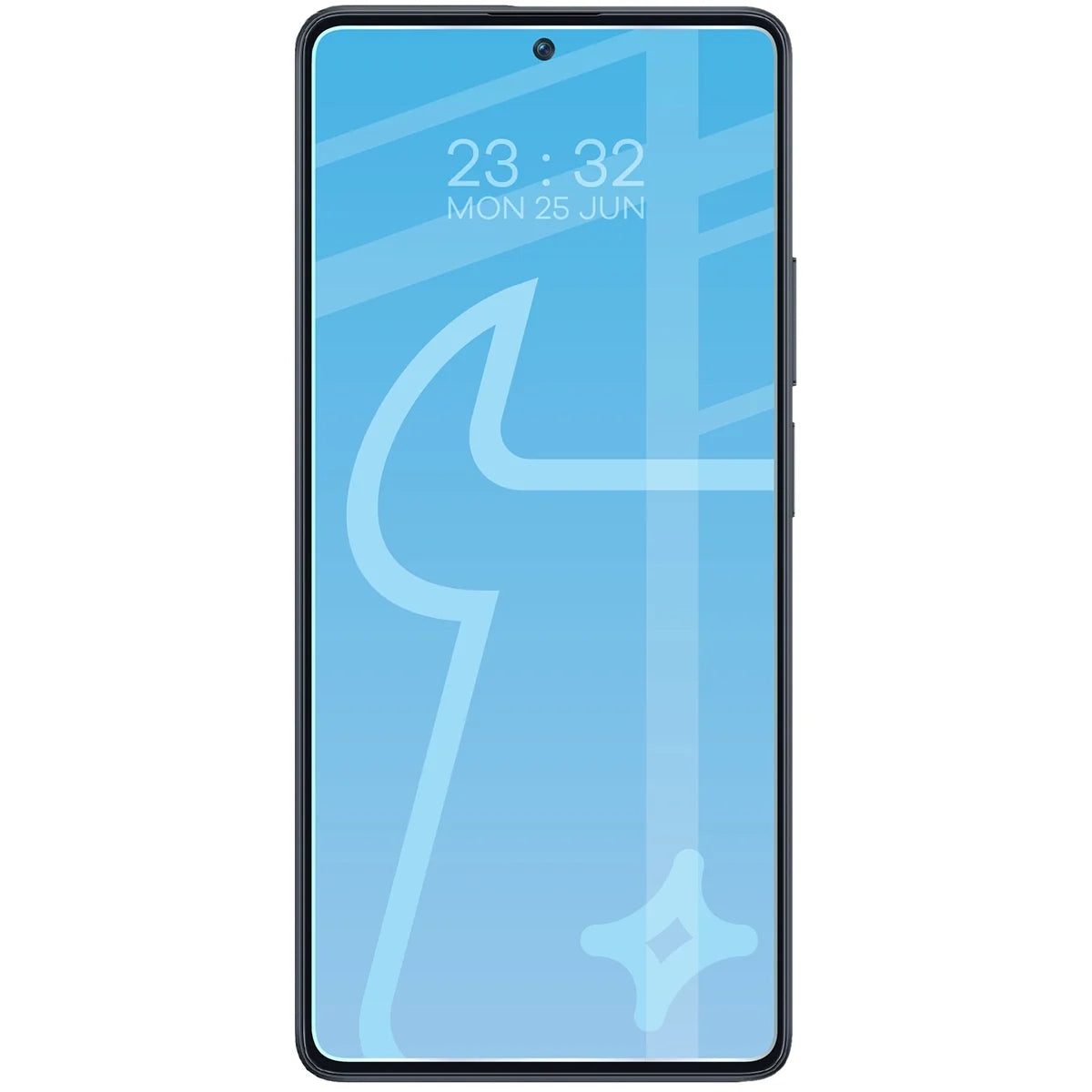 Gehärtetes Glas für Xiaomi POCO F5 / F5 Pro, Bizon Glass Clear Duo, 2 Stück