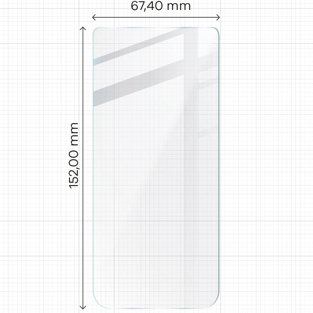 Gehärtetes Glas Bizon Glass Clear - 3 Stück + Kameraschutz für Galaxy S20 FE